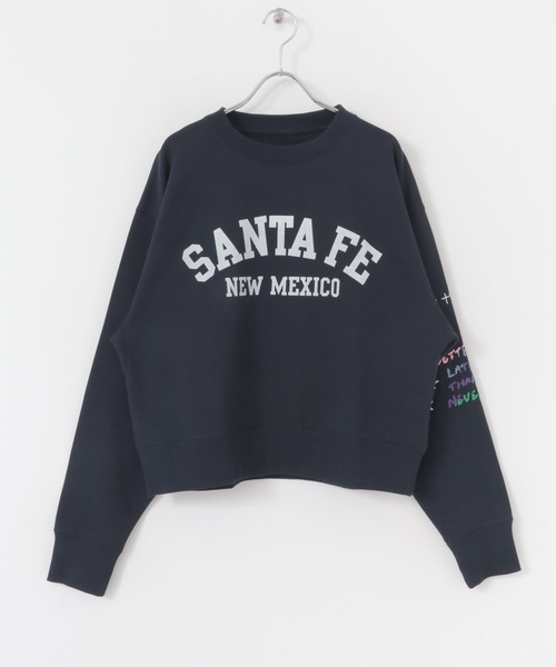 KBF（ケイビーエフ）の「エンブロイダリースウェット（スウェット・レディース・グレー/ネイビー・ONE）」の17枚目の写真