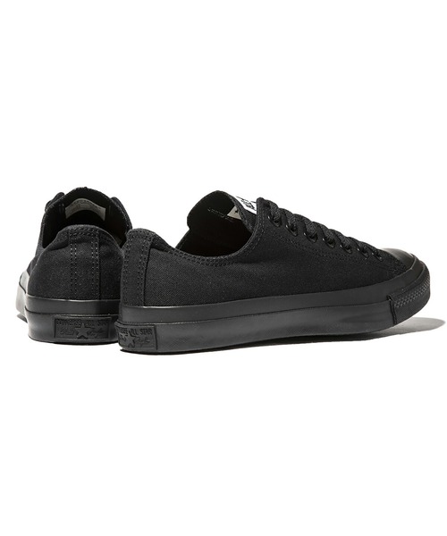 CONVERSE(コンバース)の「CONVERSE CANVAS ALL STAR OX(コンバース キャンバス オールスター OX)(スニーカー・メンズ・ブラック・25.5cm/30.0cm/26cm/26.5cm/29cm/23cm/27cm/27.5cm/25cm/28cm/23.5cm/24cm/22cm/24.5cm/22.5cm/27/27.5/28/25.5/26/26.5)」の2枚目の写真