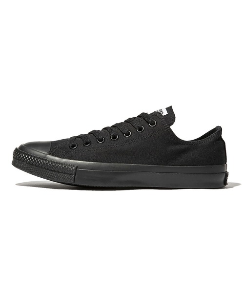CONVERSE(コンバース)の「CONVERSE CANVAS ALL STAR OX(コンバース キャンバス オールスター OX)(スニーカー・メンズ・ブラック・25.5cm/30.0cm/26cm/26.5cm/29cm/23cm/27cm/27.5cm/25cm/28cm/23.5cm/24cm/22cm/24.5cm/22.5cm/27/27.5/28/25.5/26/26.5)」の3枚目の写真