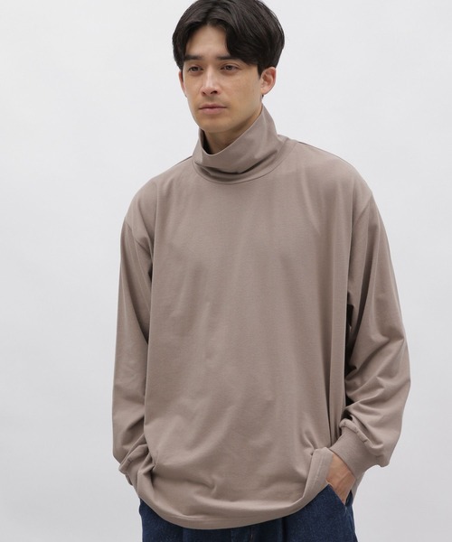 LAKOLE（ラコレ）の「起毛タートルプルオーバー / 978923（Tシャツ/カットソー・メンズ・ブラック/ホワイト/サンドグレー・LARGE/X-LARGE/MEDIUM）」の3枚目の写真