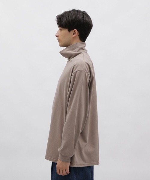 LAKOLE（ラコレ）の「起毛タートルプルオーバー / 978923（Tシャツ/カットソー・メンズ・ブラック/ホワイト/サンドグレー・LARGE/X-LARGE/MEDIUM）」の10枚目の写真