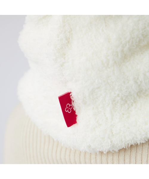 marie claire(マリ・クレール)の「marie claire GOLF/マリクレール ゴルフ ゴルフウェア ワンポイント ブランド ロゴ ストレッチ 保温 フワモコ ニット ネックウォーマー スヌード(ネックウォーマー/スヌード・レディース・ブラウン/オフホワイト/ダークネイビー・FREE)」の6枚目の写真