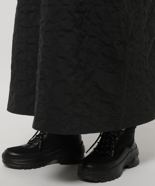 niko and...(ニコアンド)の「キルトミリタリキャミワンピース(ワンピース・レディース・ブラック/ベージュ・FREE)」の15枚目の写真