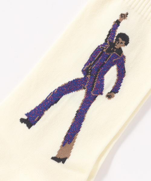 JOINT WORKS（ジョイントワークス）の「【ROSTER SOX/ロスターソックス】 Fever（ソックス/靴下・メンズ・ブルー/ホワイト・SMALL/MEDIUM）」の7枚目の写真