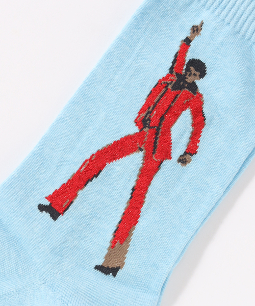 JOINT WORKS（ジョイントワークス）の「【ROSTER SOX/ロスターソックス】 Fever（ソックス/靴下・メンズ・ブルー/ホワイト・SMALL/MEDIUM）」の8枚目の写真