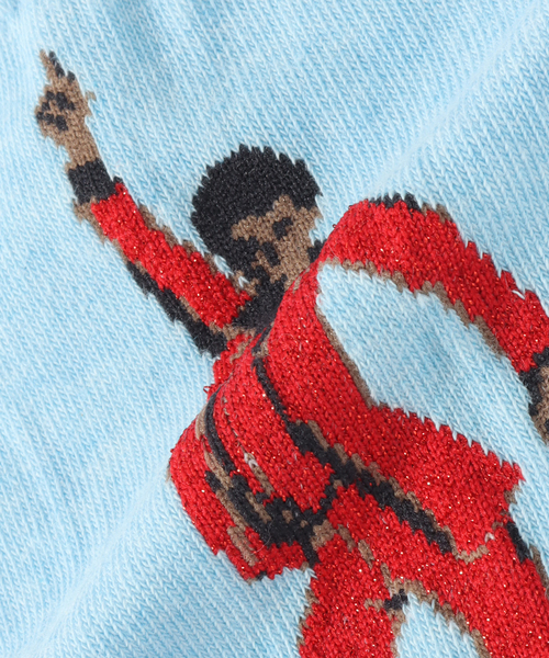 JOINT WORKS（ジョイントワークス）の「【ROSTER SOX/ロスターソックス】 Fever（ソックス/靴下・メンズ・ブルー/ホワイト・SMALL/MEDIUM）」の11枚目の写真