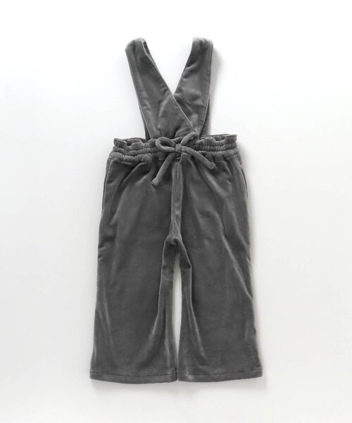 BREEZE（ブリーズ）の「ベロアオールインワン（つなぎ/オールインワン・キッズ・チャコール/キャメル・100/140/120/80/130/90/110）」の7枚目の写真
