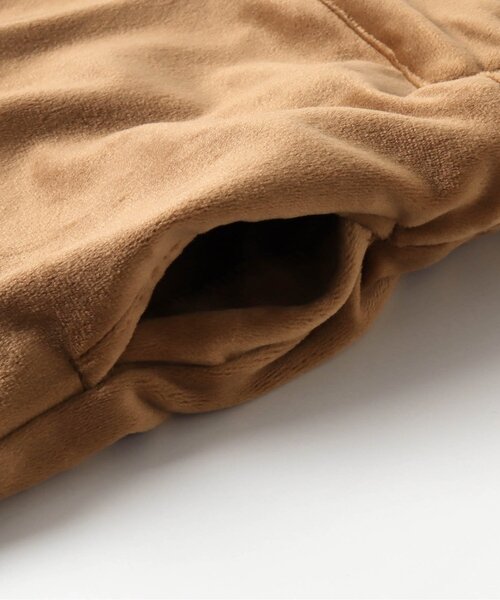 BREEZE（ブリーズ）の「ベロアオールインワン（つなぎ/オールインワン・キッズ・チャコール/キャメル・100/140/120/80/130/90/110）」の10枚目の写真