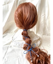 ブルーのみ！ヴィトライユ風ポニーフック⋆*✩ライトパープル ブルーのみ！ヴィトライユ風ポニーフック⋆*✩ライトパープル