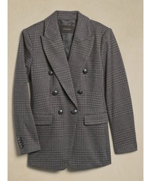 BANANA REPUBLIC ダブルブレストジャケット チェック柄 BANANA REPUBLIC FACTORY STORE（バナナリパブリック