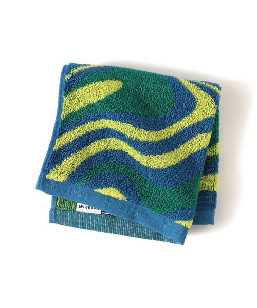 bpr BEAMS（ビーピーアール ビームス ）の「bPr BEAMS / マーブル ハンドタオル（ハンカチ/ハンドタオル・メンズ・グリーン/ピンク/グレー・ONE SIZE）」の10枚目の写真