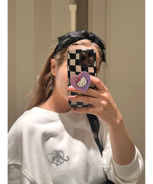 JUMELLE（ジュメロ）の「【ZOZOTOWN限定】ribbon net headband（カチューシャ・レディース・ブラック・FREE）」の7枚目の写真