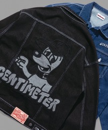 CENTIMETER デニムジャケット キャラクター centimeter（センチメーター）の「CMT Ruler Denim Jacket