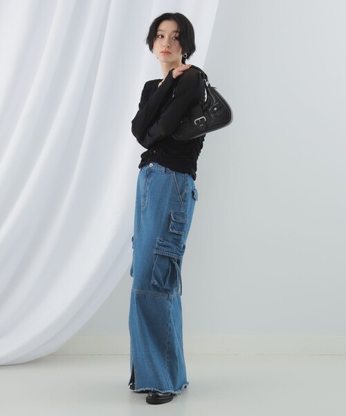 Ray BEAMS(レイビームス)の「JW PEI / Jolene Handle Bag(ハンドバッグ・レディース・ブラック/ピンク・ONE SIZE)」の5枚目の写真