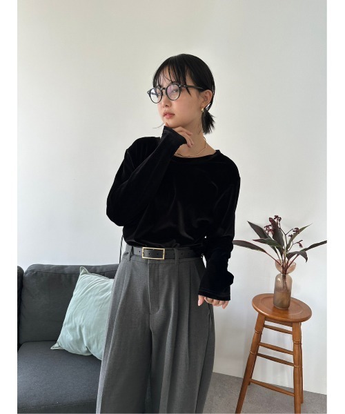 ベロアトップス（Tシャツ/カットソー）｜DRWCYS（ドロシーズ）の