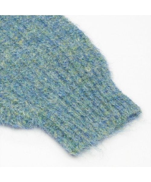 Pitta Re:)（ピッタリ）の「シャギーMIXニットカーディガン（カーディガン/ボレロ・レディース・グレイッシュブルー/ターコイズブルー/ダークオレンジ・M/L）」の16枚目の写真