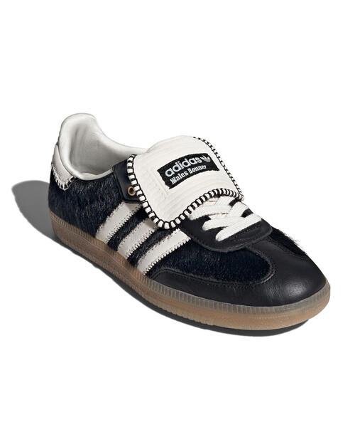 WALES BONNER(ウェールズ ボナー)の「Wales Bonner × adidas Samba/ウェールズ・ボナー × アディダス サンバ/SAMBA PONY TONAL LOW(スニーカー・メンズ・ベージュ/ブラック・7/7.5/8/8.5/9/9.5/10)」の10枚目の写真