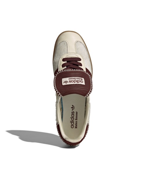 WALES BONNER(ウェールズ ボナー)の「Wales Bonner × adidas Samba/ウェールズ・ボナー × アディダス サンバ/SAMBA PONY TONAL LOW(スニーカー・メンズ・ベージュ/ブラック・7/7.5/8/8.5/9/9.5/10)」の6枚目の写真