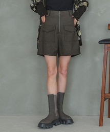 JEANASIS | フロントZIPポケットショートパンツ/993641(その他パンツ)