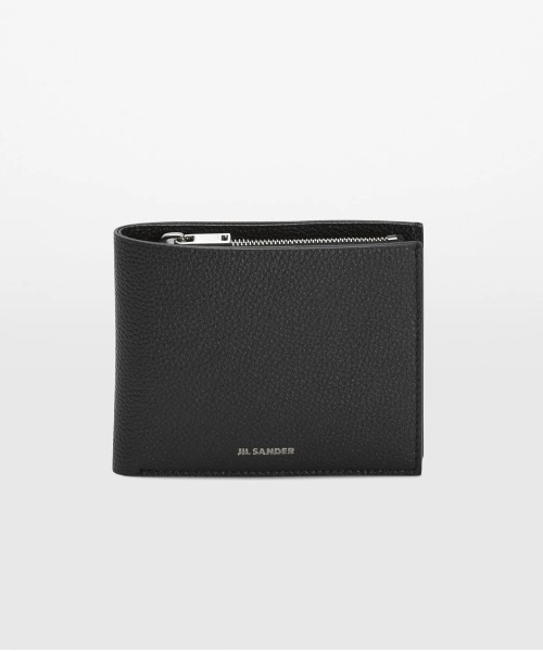JIL SANDER(ジルサンダー)の「ZIP POCKET WALLET(財布・メンズ・ブラック/ブルー系/ブラック系/ブラウン/ブラウン系/グレー/ブラック系その他/ブラック系その他2/ブラウン系1・UNI)」の4枚目の写真