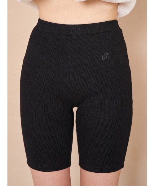 Darich（ダーリッチ）の「カットリブバイカーパンツ（その他パンツ・レディース・ブラック/グレー/アイボリー/ブラウン・FREE）」の13枚目の写真