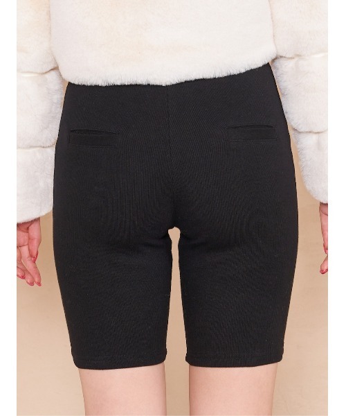 Darich（ダーリッチ）の「カットリブバイカーパンツ（その他パンツ・レディース・ブラック/グレー/アイボリー/ブラウン・FREE）」の15枚目の写真