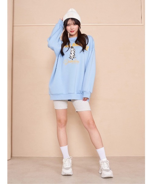 Darich（ダーリッチ）の「カットリブバイカーパンツ（その他パンツ・レディース・ブラック/グレー/アイボリー/ブラウン・FREE）」の10枚目の写真