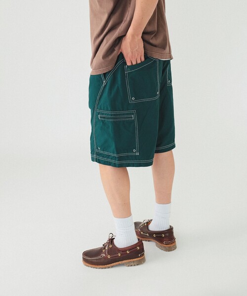 BEAMS（ビームス）の「BEAMS / コントラストステッチ イージー ショーツ（その他パンツ・メンズ・ネイビー/ダークグリーン・XL/L/M/S）」の2枚目の写真