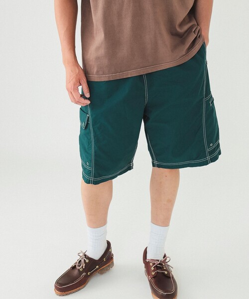 BEAMS（ビームス）の「BEAMS / コントラストステッチ イージー ショーツ（その他パンツ・メンズ・ネイビー/ダークグリーン・XL/L/M/S）」の9枚目の写真