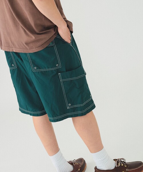BEAMS（ビームス）の「BEAMS / コントラストステッチ イージー ショーツ（その他パンツ・メンズ・ネイビー/ダークグリーン・XL/L/M/S）」の10枚目の写真
