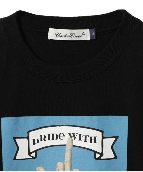 UNDERCOVER（アンダーカバー）の「UC1D3810（Tシャツ/カットソー・メンズ・ブラック/ホワイト/レッド・5/3/4/2/1）」の5枚目の写真