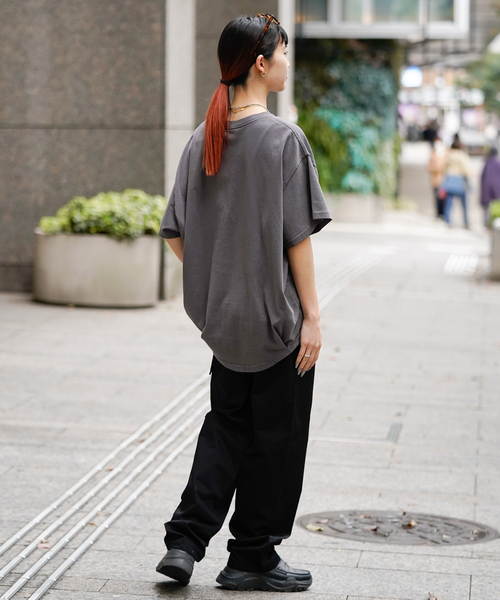 ALORE（アローレ）の「【ALORE / アローレ】ロゴバックタックTシャツ（Tシャツ/カットソー・レディース・グレー/ネイビー/チャコールグレー・FREE）」の9枚目の写真