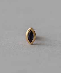 ete bijoux（エテビジュー）の「[ピース] K18YG SV925 ナチュラルストーン ピアス（ピアス（片耳用））」