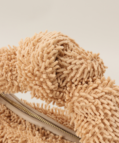 ANITA BILARDI(アニタビラルディ)の「【ANITA BILARDI/アニタ・ビラルディ】モコモコバッグ(ハンドバッグ・レディース・ベージュ・FREE)」の12枚目の写真