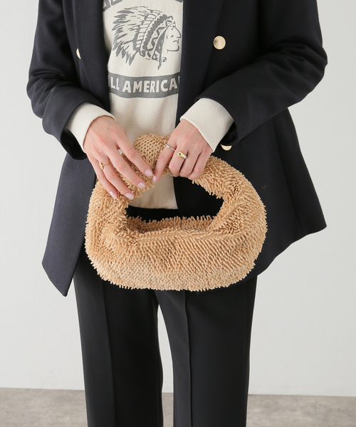 ANITA BILARDI(アニタビラルディ)の「【ANITA BILARDI/アニタ・ビラルディ】モコモコバッグ(ハンドバッグ・レディース・ベージュ・FREE)」の13枚目の写真