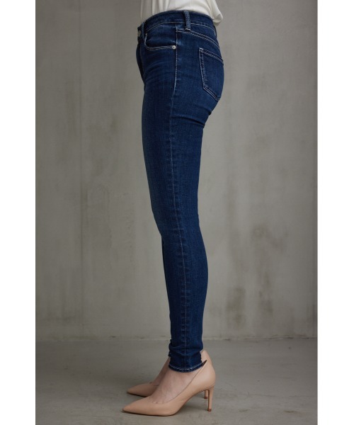 AZUL by moussy（アズールバイマウジー）の「AZUL DENIM スキニーデニム（デニムパンツ・レディース・ダークブルー/ブラック/ブルー・SMALL/MEDIUM/LARGE/XX-SMALL/X-LARGE/X-SMALL）」の8枚目の写真