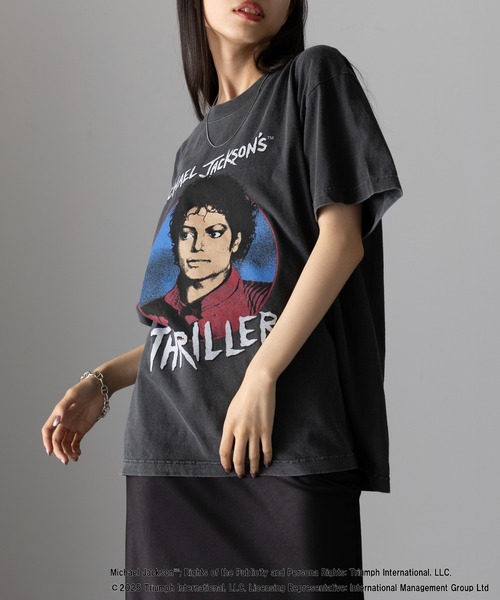 バンドTシャツ セール】【GOOD ROCK SPEED】バンドTシャツ MICHAEL JACKSON/PINK