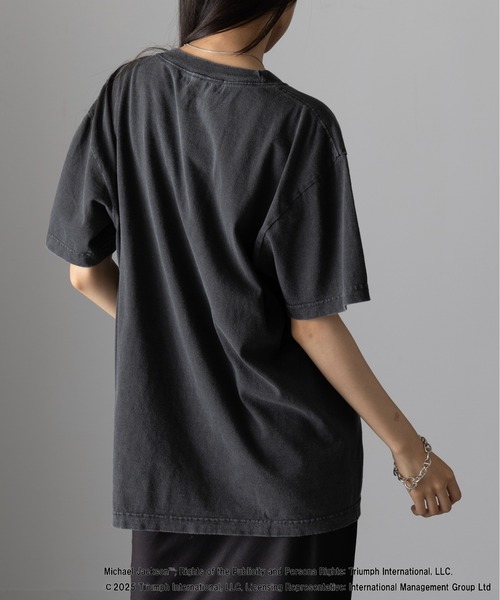 GOOD ROCK SPEED(グッドロックスピード)の「【GOOD ROCK SPEED】バンドTシャツ MICHAEL JACKSON/PINK FLOYD/NIRVANA(Tシャツ/カットソー・レディース・グレー系3/グレー系2/ライトピンク/チャコールグレー・FREE)」の8枚目の写真