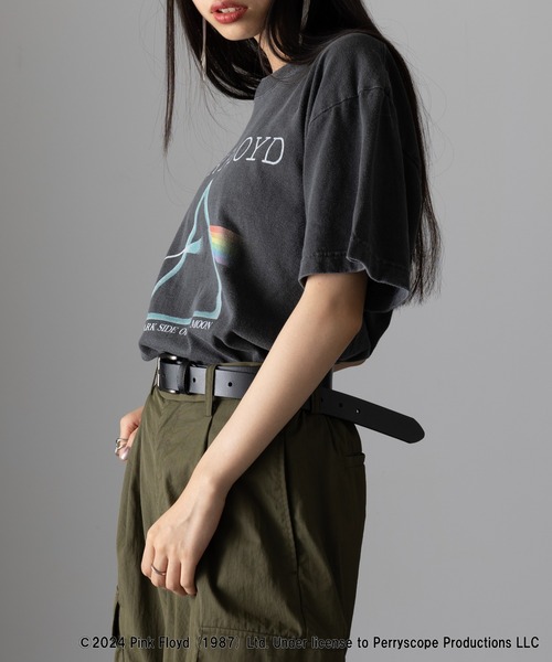 GOOD ROCK SPEED(グッドロックスピード)の「【GOOD ROCK SPEED】バンドTシャツ MICHAEL JACKSON/PINK FLOYD/NIRVANA(Tシャツ/カットソー・レディース・グレー系3/グレー系2/ライトピンク/チャコールグレー・FREE)」の16枚目の写真