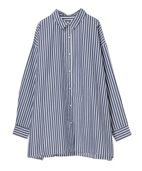 CRAFT STANDARD BOUTIQUE(クラフトスタンダードブティック)の「イージーケアオーバーシャツ(シャツ/ブラウス・レディース・ブルー系その他6/ネイビー系2/ホワイト系その他/グリーン系その他3・FREE)」の6枚目の写真