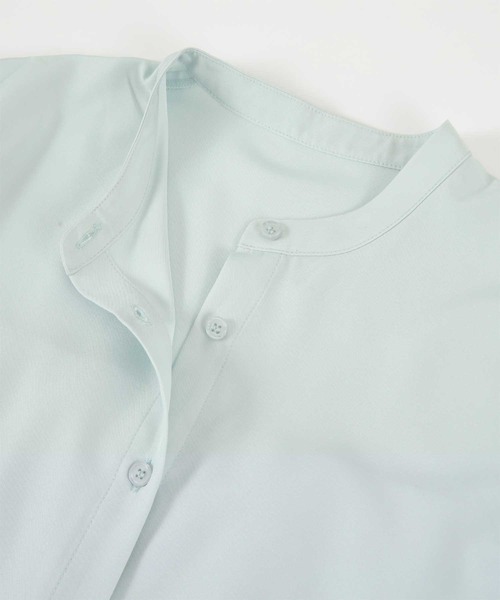 titivate（ティティベイト）の「バックフリルデザインシャツ/ラッシュガード（ラッシュガード・レディース・ブルー系その他2/ホワイト/ブルー系その他・L/M）」の11枚目の写真