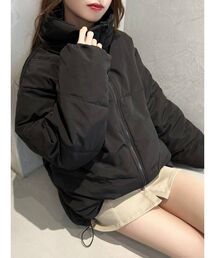 スタンドカラーパフジャケット