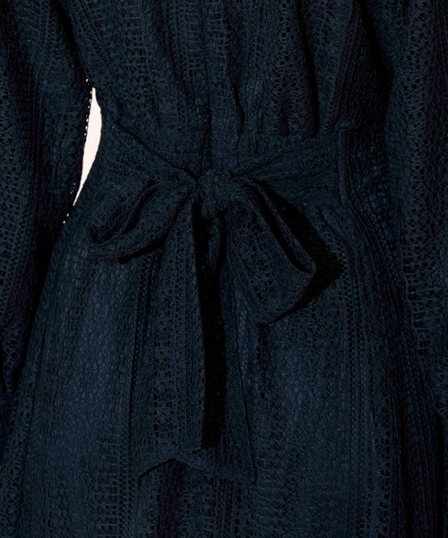 WILLSELECTION（ウィルセレクション）の「レースフレアワンピース（ワンピース・レディース・ブラック/ピンク/オフホワイト・FREE）」の15枚目の写真