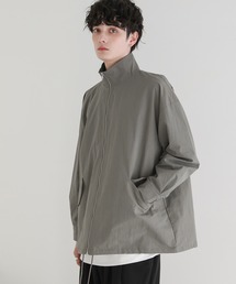 Buyer's Select/スタンドネックビックシルエットジップブルゾン