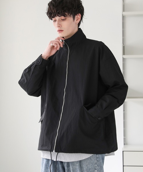 Buyer's Select/スタンドネックビックシルエットジップブルゾン(ブルゾン)|ASTRONOMY(アストロノミー) Buyer's Select/スタンドネックビックシルエットジップブルゾン(ブルゾン)|ASTRONOMY(アストロノミー)