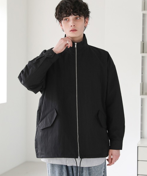 Buyer's Select/スタンドネックビックシルエットジップブルゾン(ブルゾン)|ASTRONOMY(アストロノミー) Buyer's Select/スタンドネックビックシルエットジップブルゾン(ブルゾン)|ASTRONOMY(アストロノミー)