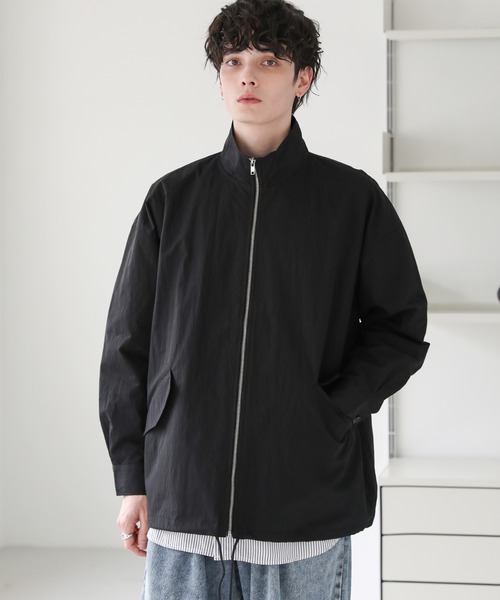 Buyer's Select/スタンドネックビックシルエットジップブルゾン(ブルゾン)|ASTRONOMY(アストロノミー) Buyer's Select/スタンドネックビックシルエットジップブルゾン(ブルゾン)|ASTRONOMY(アストロノミー)