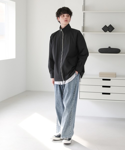 Buyer's Select/スタンドネックビックシルエットジップブルゾン(ブルゾン)|ASTRONOMY(アストロノミー) Buyer's Select/スタンドネックビックシルエットジップブルゾン(ブルゾン)|ASTRONOMY(アストロノミー)