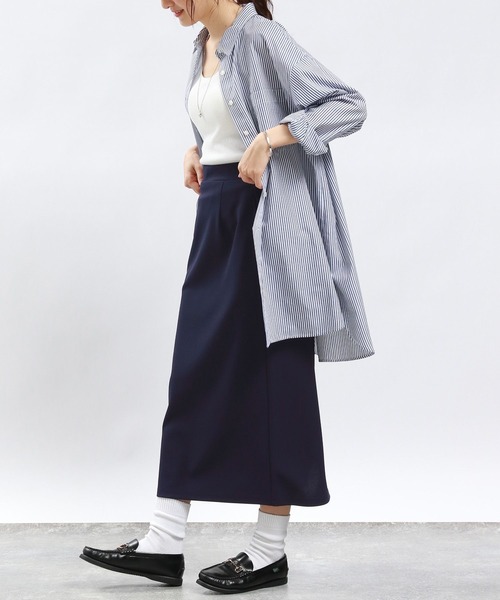 GLOBAL WORK Smile Seed Store(グローバルワーク スマイルシードストア)の「ジョーゼットナロースカート/992447(スカート・レディース・ネイビー/ベージュ系その他3/ブラック・SMALL/MEDIUM/LARGE/X-LARGE)」の20枚目の写真