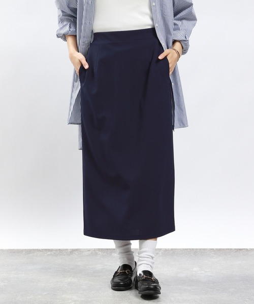 GLOBAL WORK Smile Seed Store(グローバルワーク スマイルシードストア)の「ジョーゼットナロースカート/992447(スカート・レディース・ネイビー/ベージュ系その他3/ブラック・SMALL/MEDIUM/LARGE/X-LARGE)」の17枚目の写真